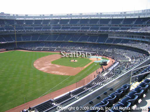 Seat view from section 330 at Yankee Stadium, home of the New York Yankees