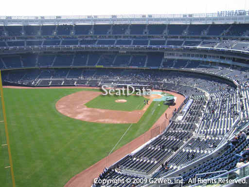 Seat view from section 432A at Yankee Stadium, home of the New York Yankees