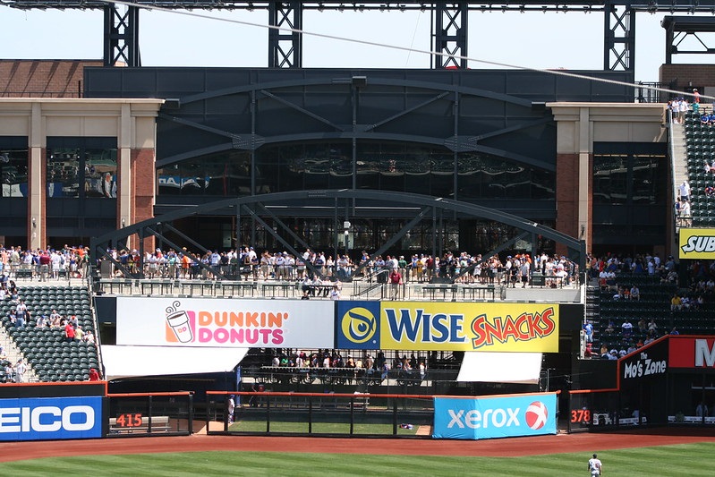 Photo of Citi Pavilion at Citi Field during a New York Mets home game.