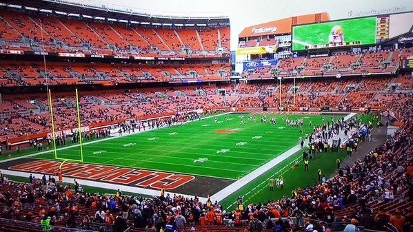 Photo of FirstEnergy Stadium. Current home of the Cleveland Browns. 