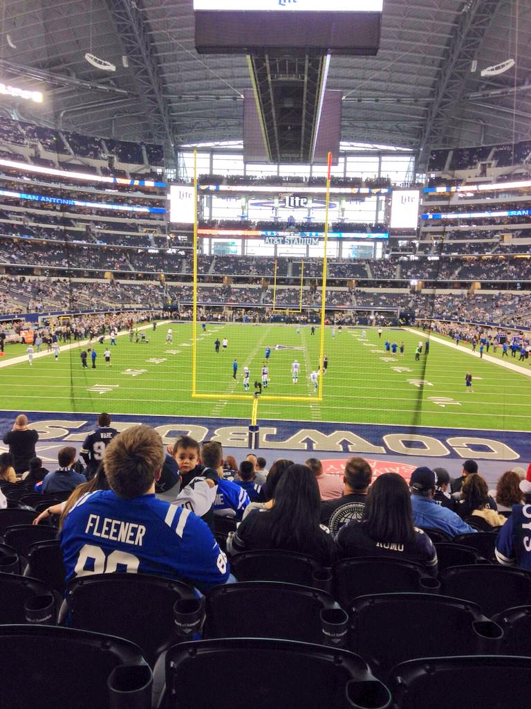 Seat view from section 148 at AT&T Stadium, home of the Dallas Cowboys