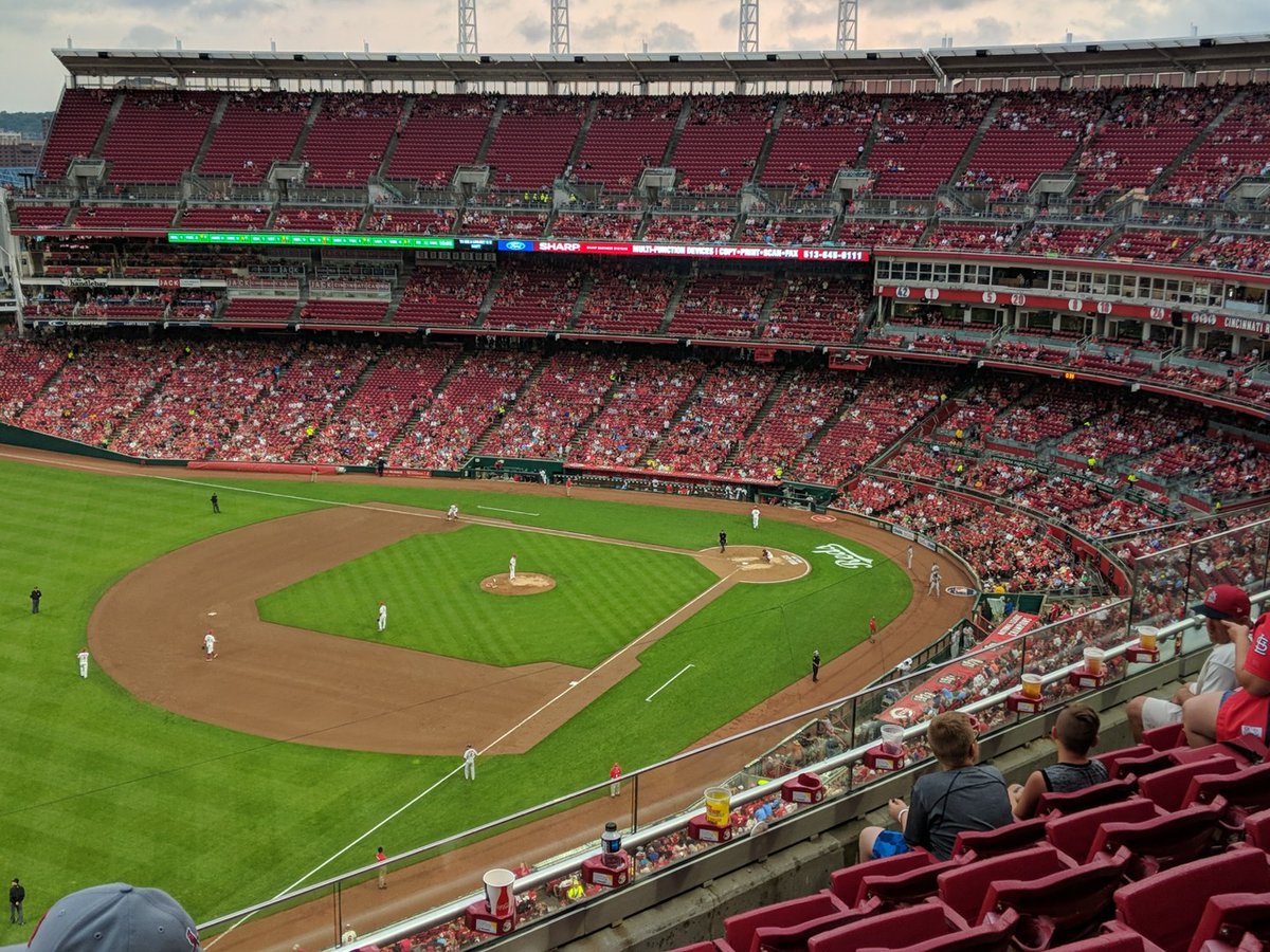 detailed great american ballpark seating chart