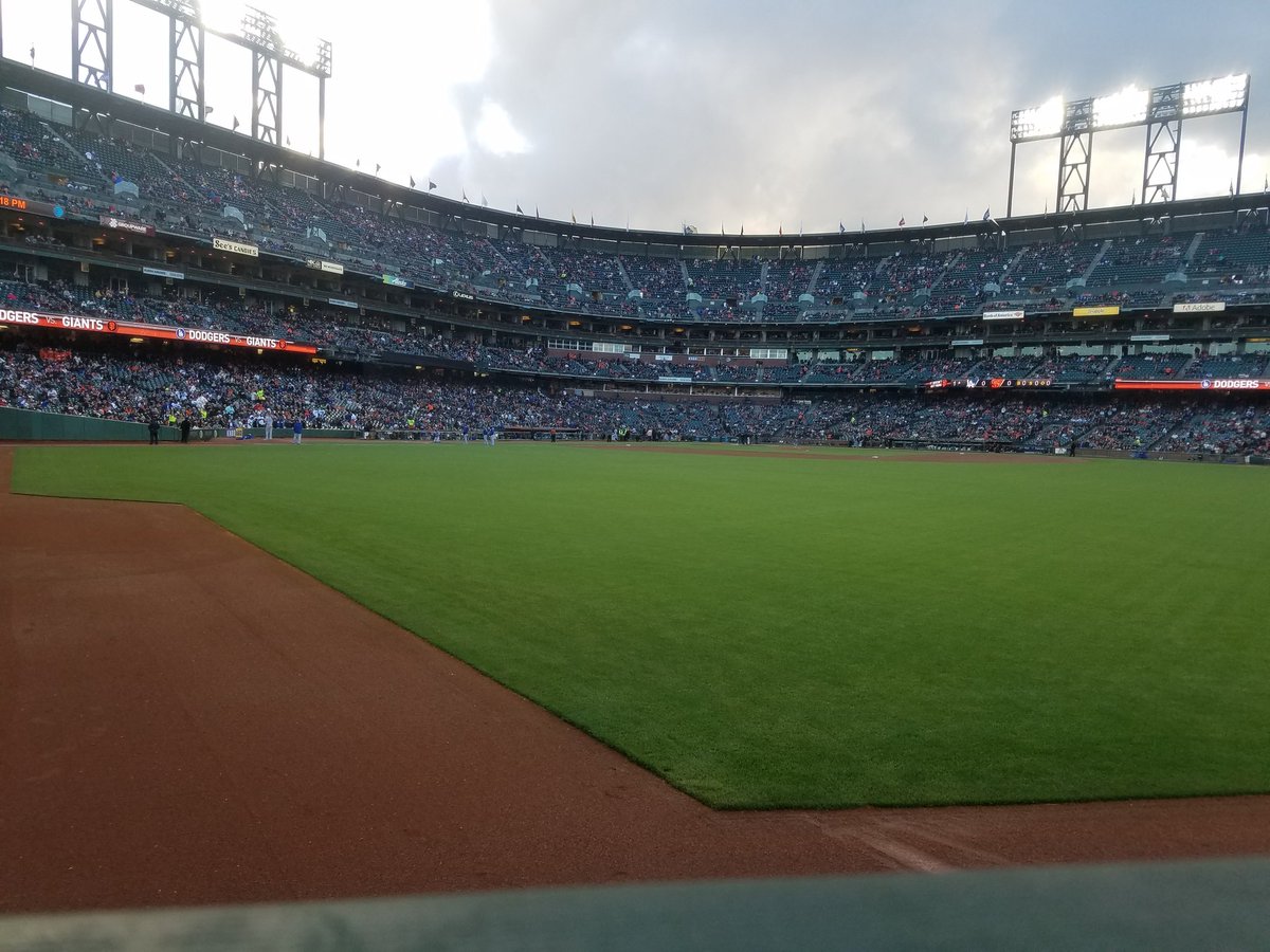 View from Triples Alley at AT&T Park. Home of the San Francisco Giants.