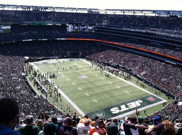 Metlife Stadium, Home of the New York Jets
