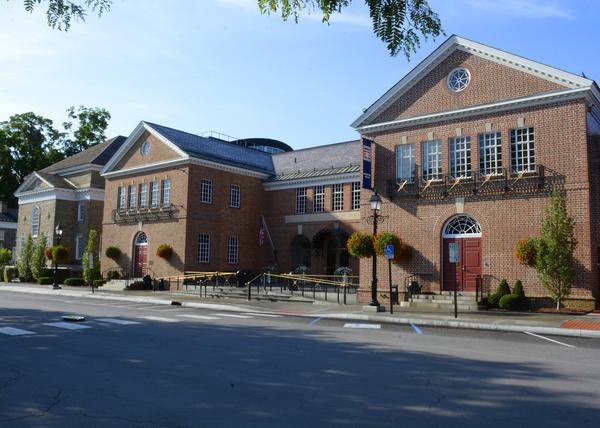 Exterior View of The Baseball Hall of Fame in Cooperstown, New York