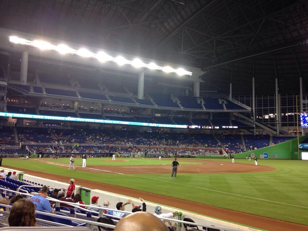 Seat view from section 5 at Marlins Park, home of the Miami Marlins