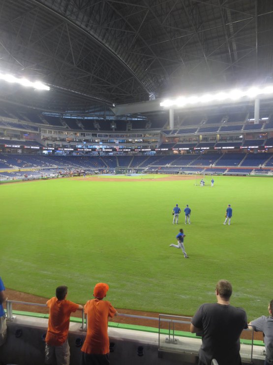 Seat view from section 35 at Marlins Park, home of the Miami Marlins