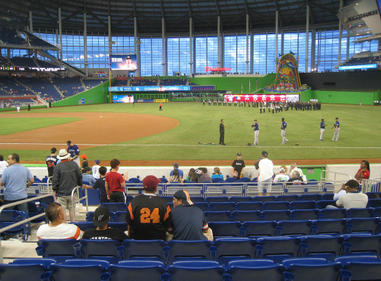 Seat view from section 6 at Marlins Park, home of the Miami Marlins