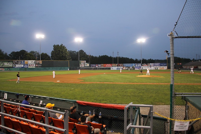 Photo of a West Virginia Power game at Appalachian Power Park in Charleston, West Virginia.