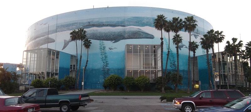 Exterior photo of Long Beach Arena in Long Beach, California.