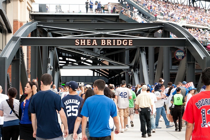Photo of Shea Bridge at Citi Field. Home of the New York Mets.