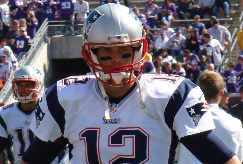 Photo of New England Patriots quarterback Tom Brady.