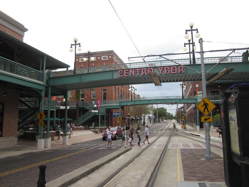 Photo of Ybor City in Tampa, Florida.