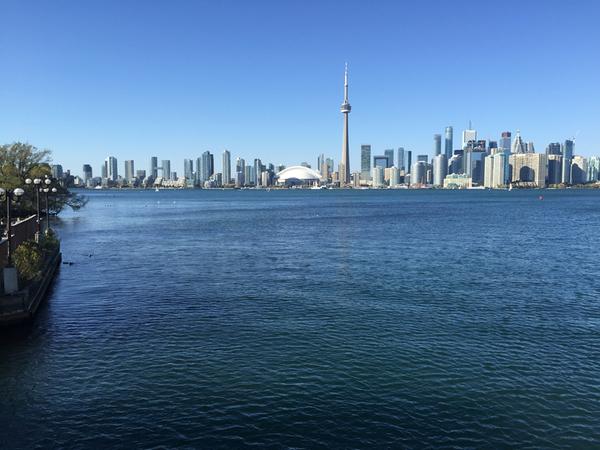 Photo of Toronto skyline.