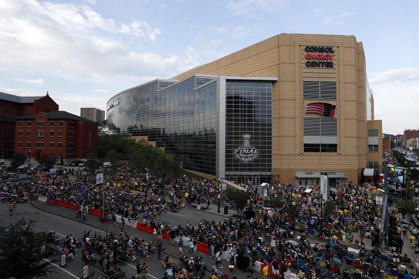 The Consol Energy Center, Home of the Pittsburgh Penguins