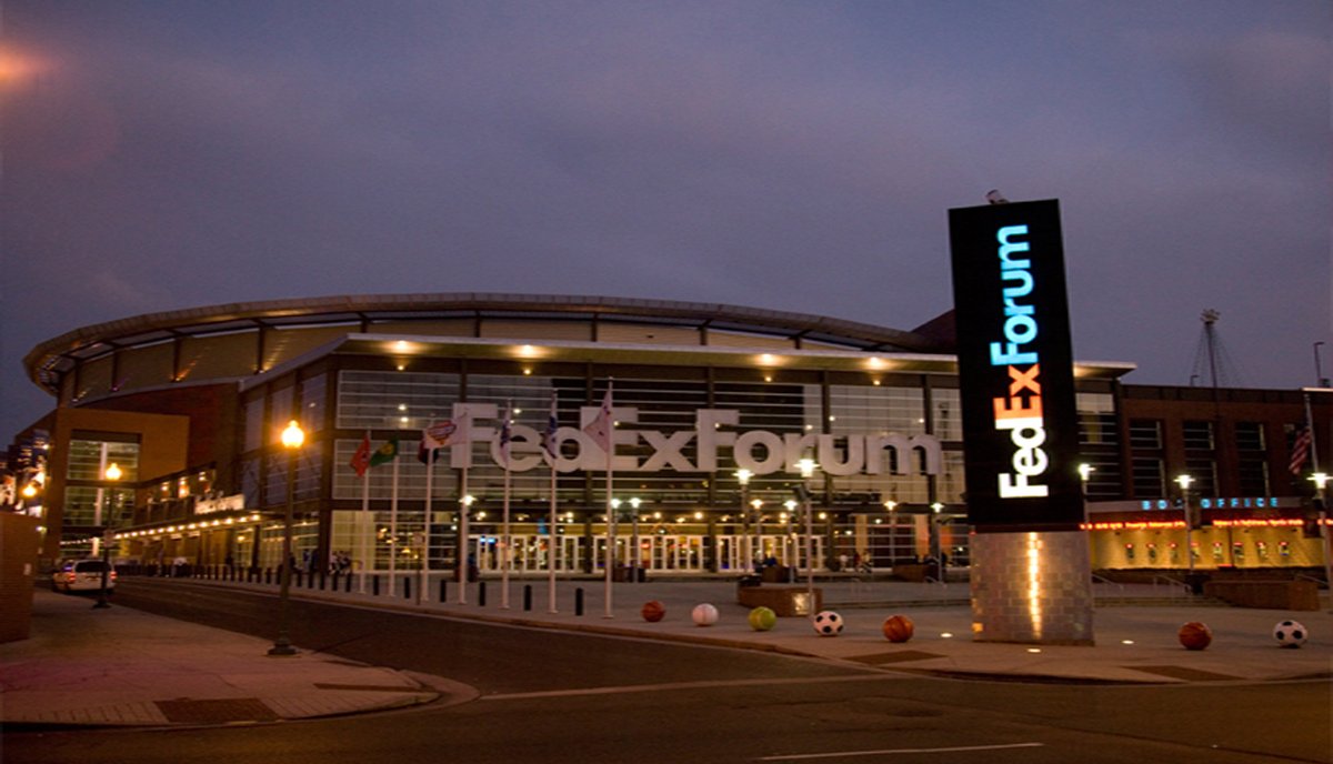Fedex Forum, Home of the Memphis Grizzlies