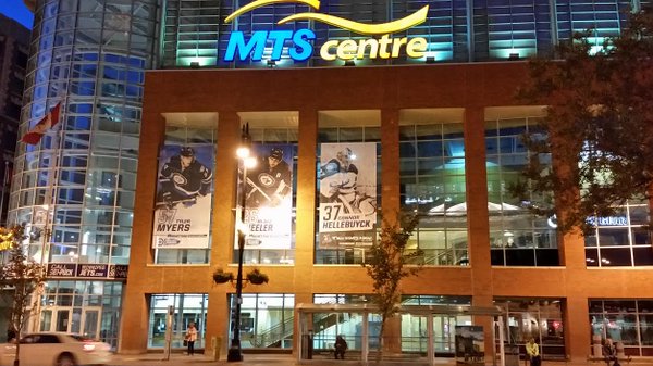 The MTS Centre, Home of the Winnipeg Jets