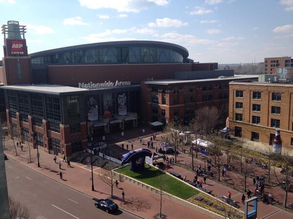 Nationwide Arena, Home of the Columbus Blue Jackets