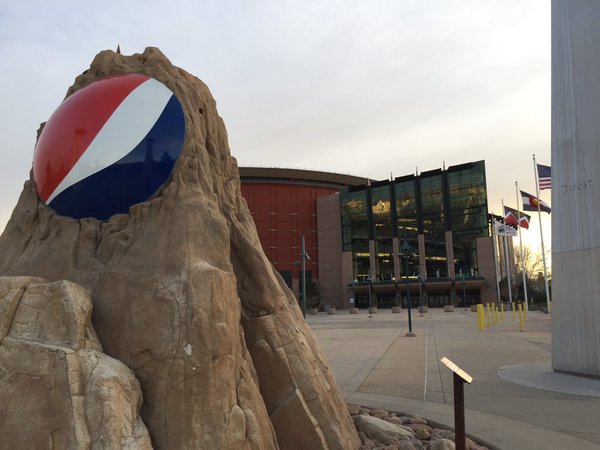 The Pepsi Center, Home of the Denver Nuggets