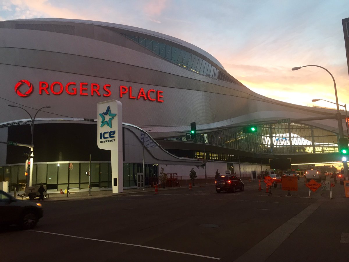 Rogers Place, Home of the Edmonton Oilers
