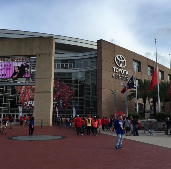 The Toyota Center, Home of the Houston Rockets
