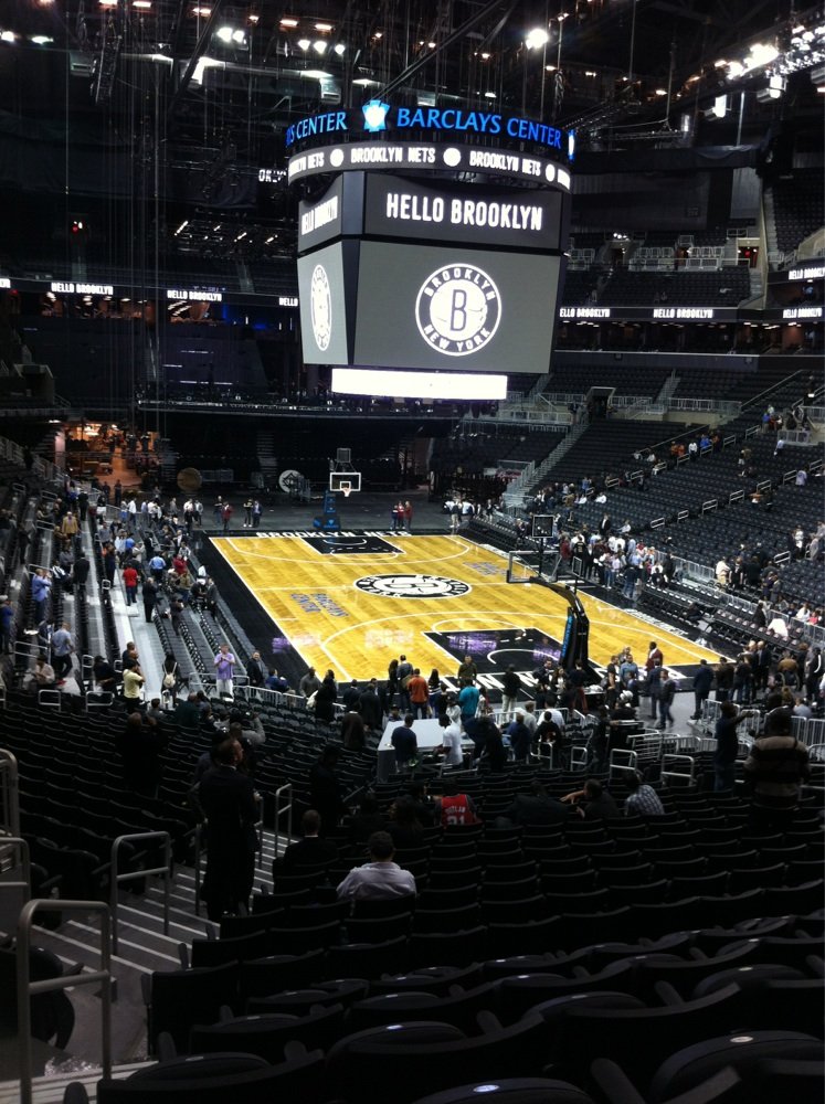 Seat view from Section 17 at the Barclays Center, home of the Brooklyn Nets