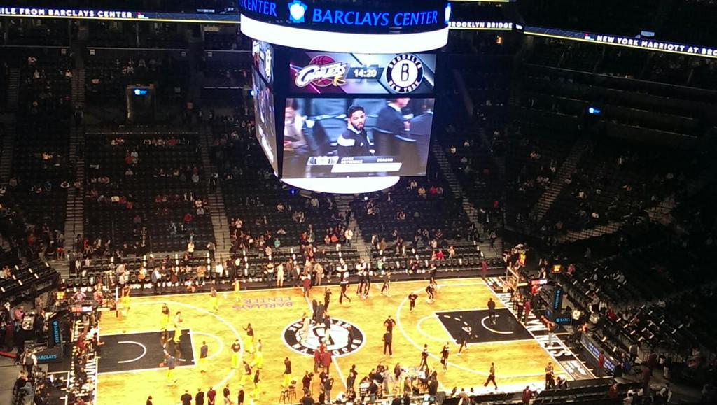 Seat view from Section 209 at the Barclays Center, home of the Brooklyn Nets