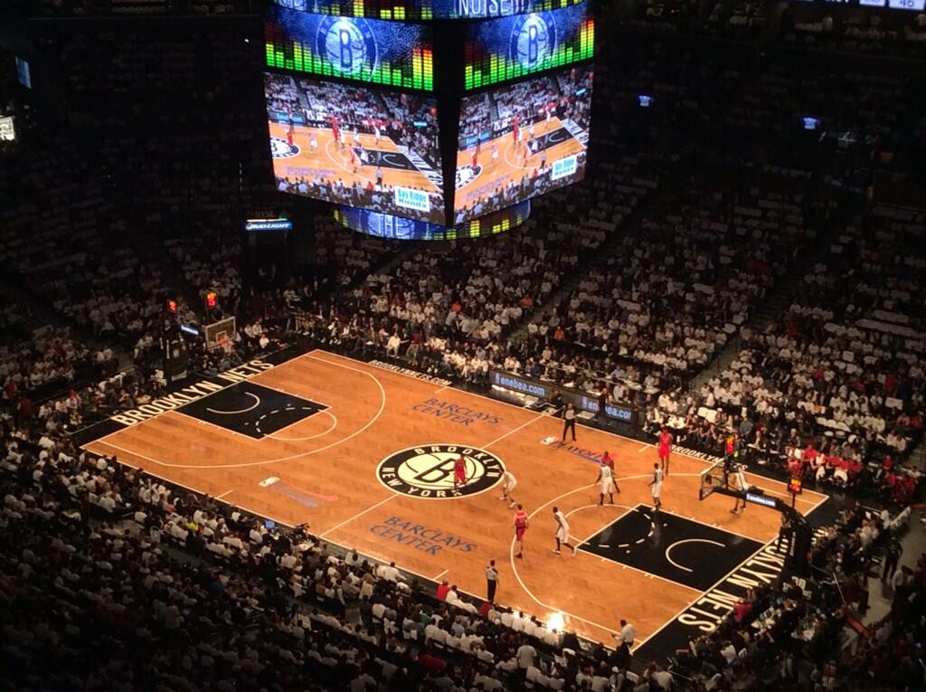 Seat view from Section 221 at the Barclays Center, home of the Brooklyn Nets