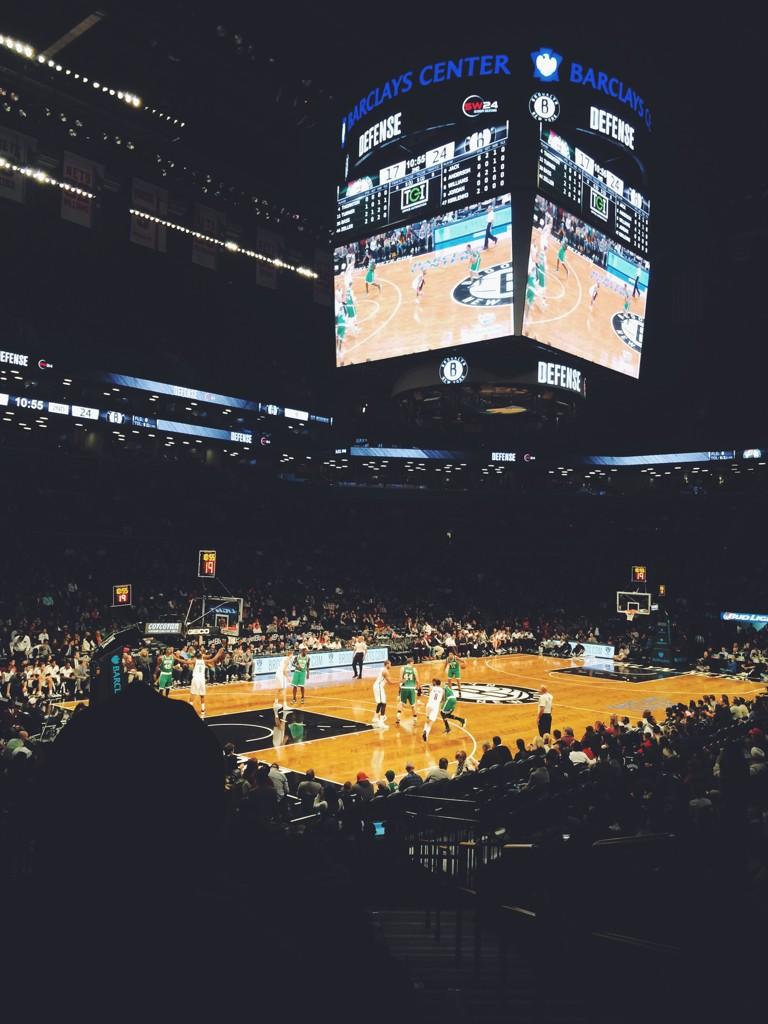 Seat view from Section 29 at the Barclays Center, home of the Brooklyn Nets