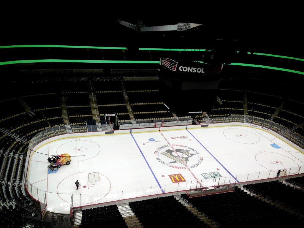 Seat view from section 222 at PPG Paints Arena, home of the Pittsburgh Penguins