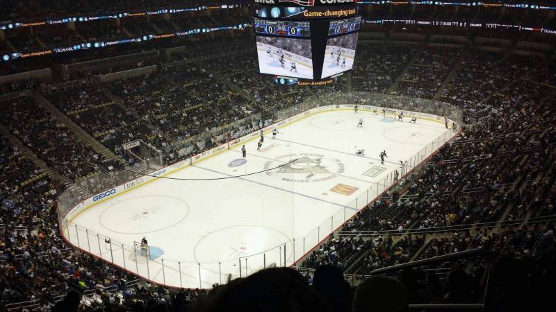 Seat view from section 225 at PPG Paints Arena, home of the Pittsburgh Penguins