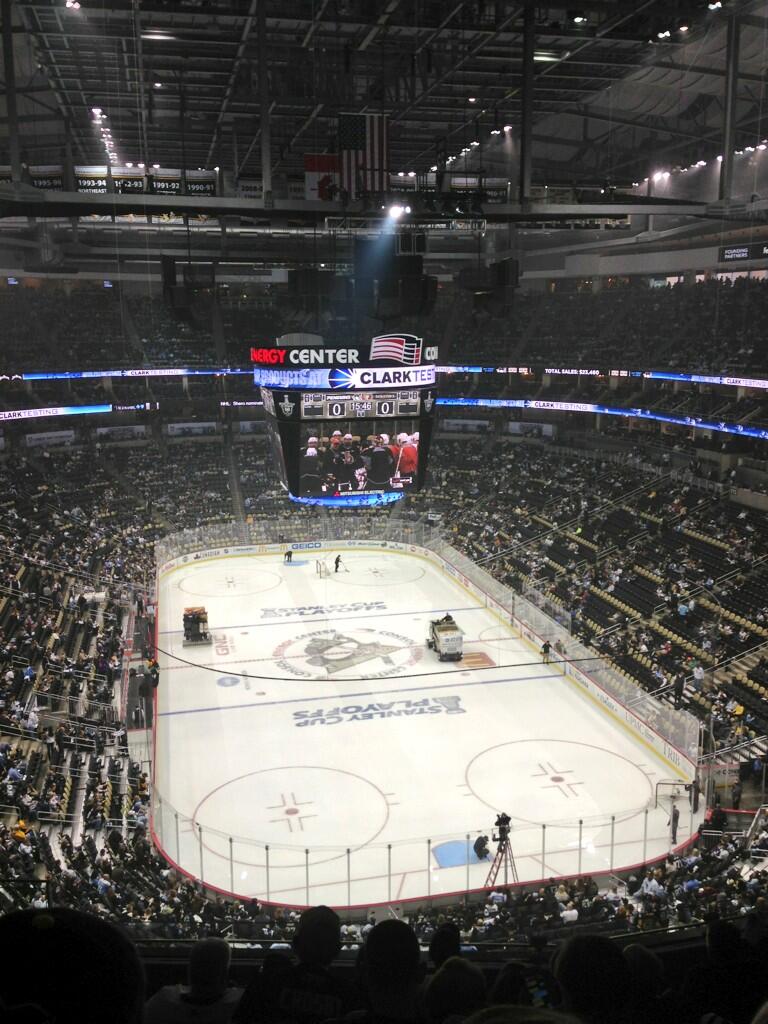 Seat view from section 229 at PPG Paints Arena, home of the Pittsburgh Penguins