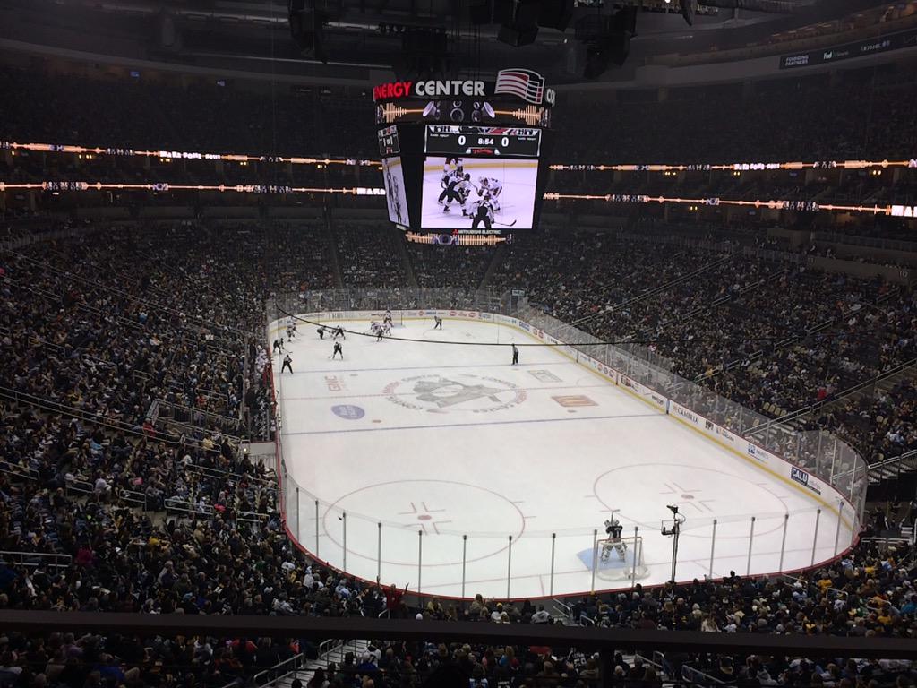 Seat view from section 230 at PPG Paints Arena, home of the Pittsburgh Penguins