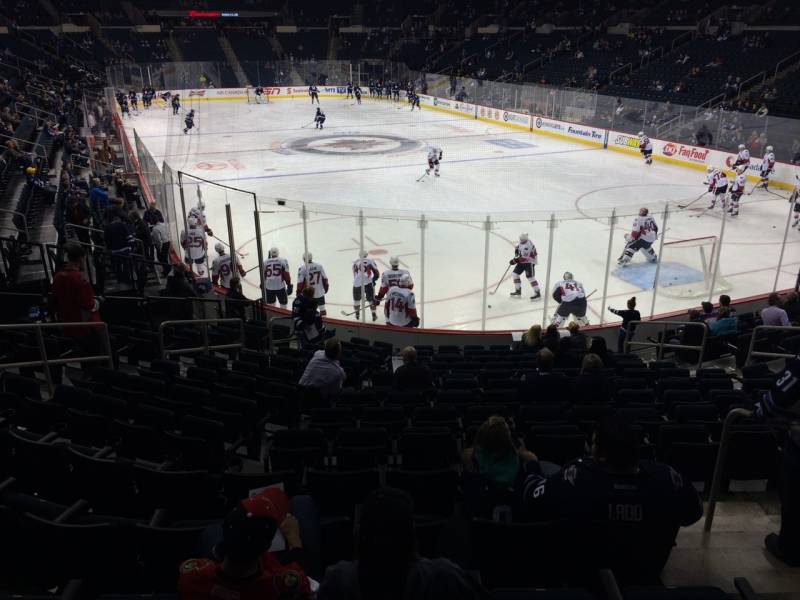 Seat view from section 113 at Bell MTS Place, home of the Winnipeg Jets