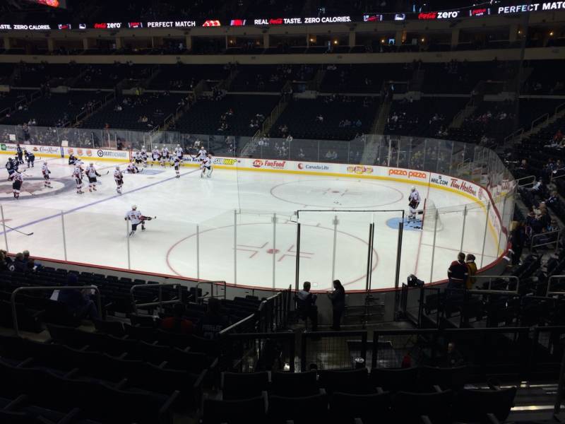 Seat view from section 116 at Bell MTS Place, home of the Winnipeg Jets