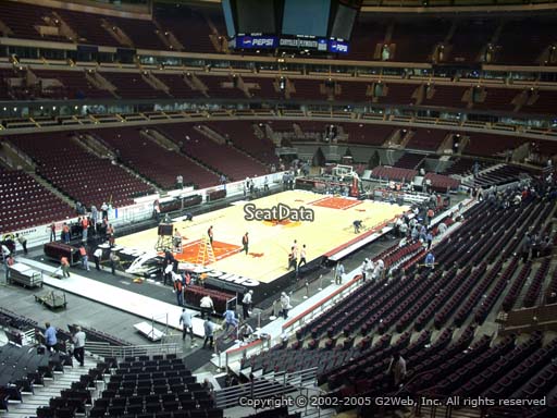 Seat view from section 205 at the United Center, home of the Chicago Bulls
