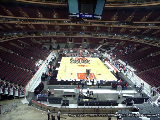 Seat view from section 209 at the United Center, home of the Chicago Bulls