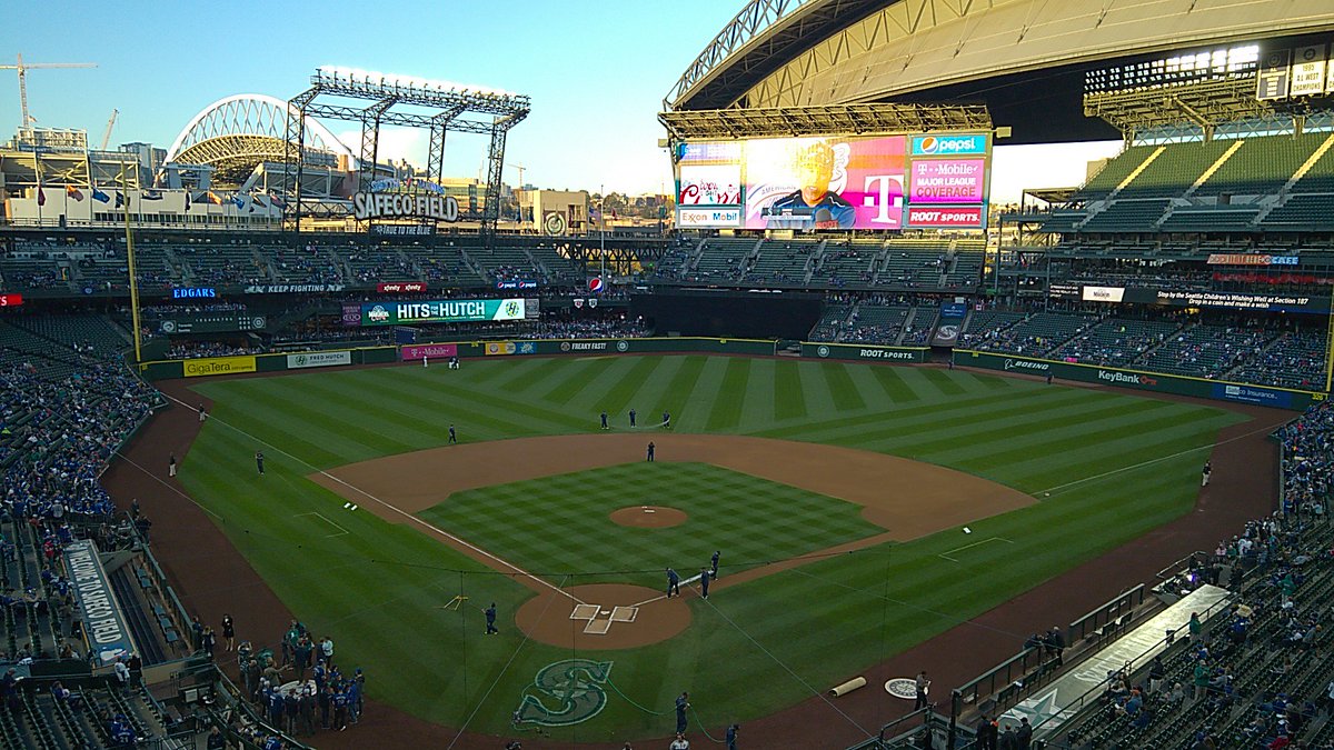 View from the Homeplate Suite at T-Mobile Park. Home of the Seattle Mariners.