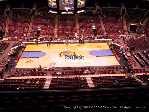 Seat view from section 213 at the Wells Fargo Center, home of the Philadelphia 76ers