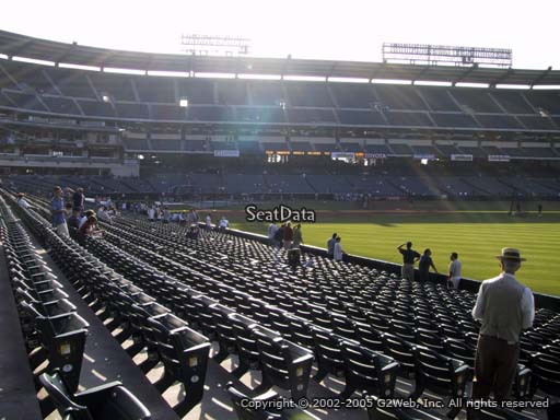 Seat view from section 131 at Angel Stadium of Anaheim, home of the Los Angeles Angels of Anaheim
