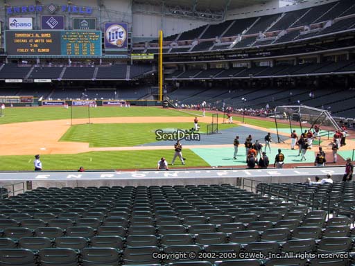 Seat view from section 113 at Minute Maid Park, home of the Houston Astros