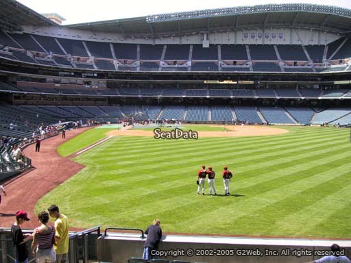 Seat view from section 152 at Minute Maid Park, home of the Houston Astros