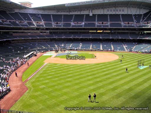 Seat view from section 252 at Minute Maid Park, home of the Houston Astros