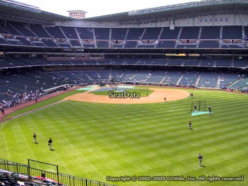 Seat view from section 254 at Minute Maid Park, home of the Houston Astros