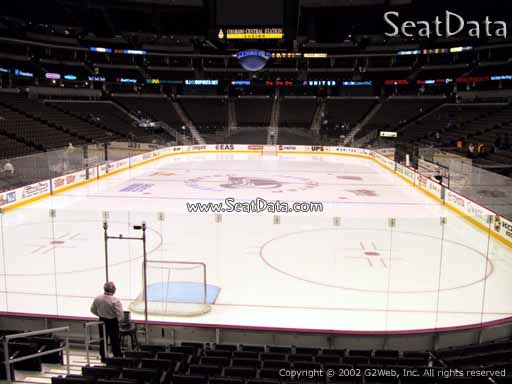 Seat view from section 112 at the Pepsi Center, home of the Colorado Avalanche