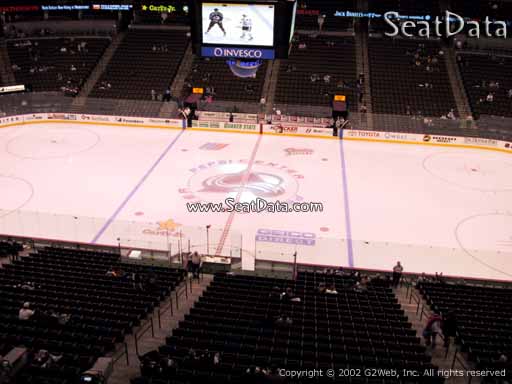 Seat view from section 230 at the Pepsi Center, home of the Colorado Avalanche