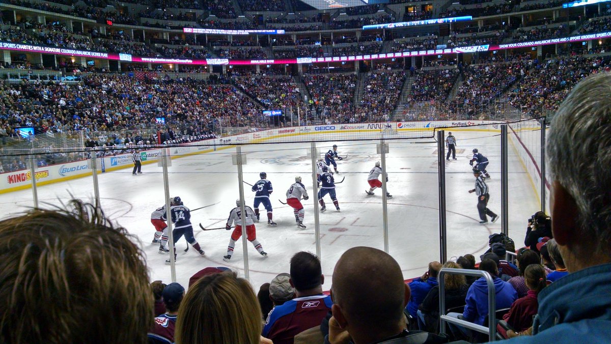 Breakdown Of The Pepsi Center Seating Chart Colorado Avalanche Denver Nuggets