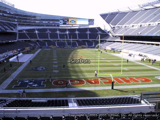 Seat view from section 253 at Soldier Field, home of the Chicago Bears