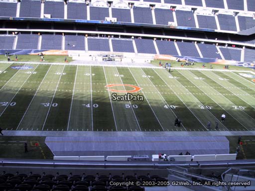 Seat view from section 310 at Soldier Field, home of the Chicago Bears