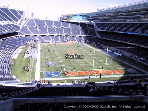Seat view from section 324 at Soldier Field, home of the Chicago Bears
